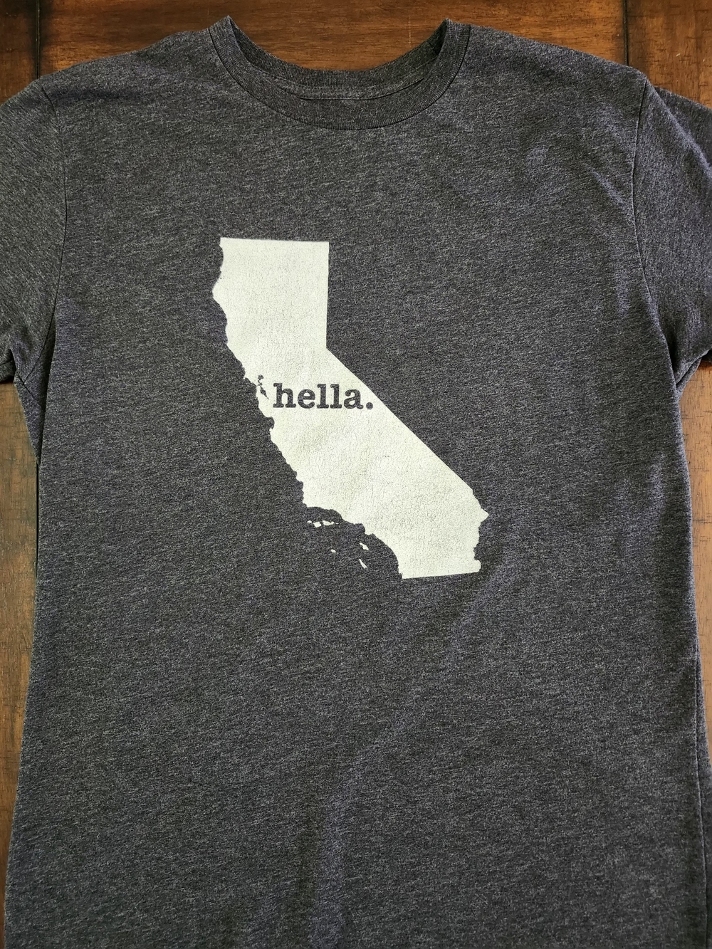 Hella- California Graphic Tee - Dark Gray